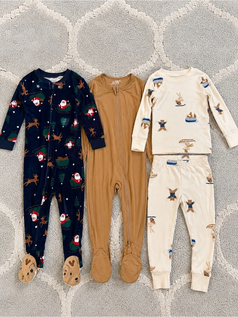 18M Baby Pajama Bundle | Carter’s + STAIN | 3 Sets